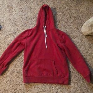 Red hoodie